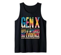 Generación X Stay Feral Gen X para Hombre y Mujer Camiseta sin Mangas