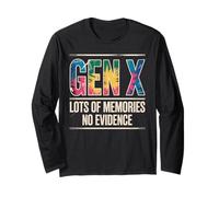 Generación X Stay Feral Gen X para Hombre y Mujer Manga Larga