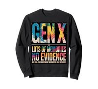 Generación X Stay Feral Gen X para Hombre y Mujer Sudadera
