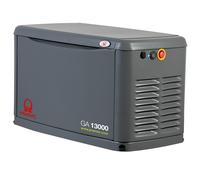 Generador a gas pramac ga 13000 - 13 kw - arranque automático - 230v - 68 db - motor generac insonorizado con wifi para control remoto por app