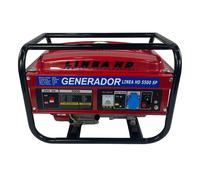 Generador a Gasolina Linea HD 5500SP - Motor 4T , 210 cc , 9.5 CV, 2500W Potencia de punta - Estabilizador de corriente