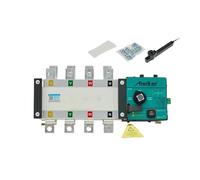 Generador ATS 4P 100A 160A 250A Doble potencia Interruptor de Transferencia Automática 220V Control de voltaje piezas de grupo electrógeno diésel eléctrico(100A 4P)