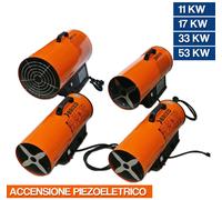 GENERADOR DE CALOR CALIENTE DE GAS CAÑONES BRIXO CALENTADORES 33950V