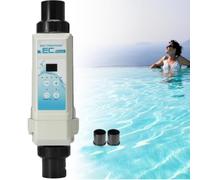 Generador de cloro salino para piscinas, clorador de spa autolimpiante, apto para varios tamaños de piscina
