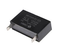 Generador de condensador negro 12uF CBB61 12uF 50/60 Hz 350 VAC motor de ventilador 35 x 50 mm 80 V 10000uF condensador electrolítico filtro condensador de corriente para amplificador