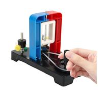 Generador De De Manivela - Eléctrico Educativo Portátil | Motor De Enseñanza Modelo, Herramienta Generadora De Demostración Para Experimentos De Laboratorio De Ciencias De Pasatiempos En El Aula