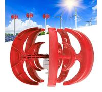 Generador de Eje Vertical de turbina eólica de 3000W 4000W 5000W Kits de Paneles solares con Controlador para el Sis Tema de Viento Solar Marino,3000w,48V