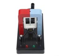 Generador de energía CC de rotación manual con indicadores rojos y verdes para laboratorios educativos para demostrar principios electromagnéticos