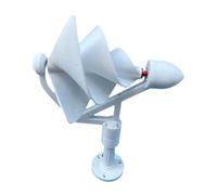 Generador de Energía Eólica 50W, Turbina en Espiral de Arquímedes, Compacto 30x38cm (12x15in), Sin Escobillas, para RV, Oficina, Bote