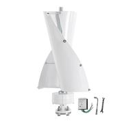 Generador de energía eólica vertical de imán permanente 600W, alta ajo ruido, kit de generador de energía eólica con controlador para casa, granja, (24V)