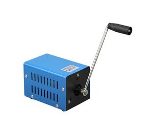 Generador de energía manual de 20 W - 8 x 9 x 17 cm Dimensiones del producto, carcasa metálica multivoltaje, fuente de energía de emergencia | Entrenamiento en investigación de desastres naturales