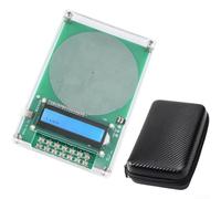 Generador de forma de onda, rango de frecuencia de 0.01Hz a 30000Hz con estuche de transporte para salida de onda cuadrada sinusoidal de resonancia Schumann