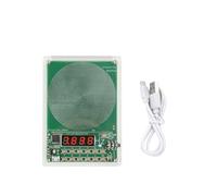 Generador de frecuencia ondas Schumann 7,83 H/z, ajustable 0,01 a 100 000, resonador pulso sinusoidal tipo C(With shell)