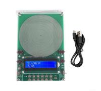 Generador de frecuencia para resonancia Schumann 0.1Hz a 99999Hz Máquina de forma de onda de pulso ajustable con puertos de salida duales para alivio del estrés, meditación, yoga, kit de dispositivo