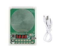 Generador de Frecuencia V2 Ajustable 0,1Hz a 30kHz, Resonancia SchumannWave 7,83Hz para Alivio del Estrés, Meditación y Mejora del Sueño, Carcasa Transparente con Opciones USB y DC