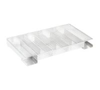 Generador De Humo Frío De Acero Inoxidable 304, Con Rejilla De 8 Cámaras Para Ahumado Uniforme, Generador De Humo Frío, Utensilios Cocina, Apto Para Ahumadores Y Parrillas, Plateado, 35x20.5x4.5 cm