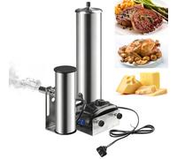 Generador de humo frío de acero inoxidable, eléctrico con bomba, horno de ahumar portátil eléctrico para ahumar alimentos y carne, generador de humo para barbacoa