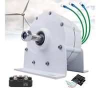 Generador de imán permanente de 8000 W, 10000 W, alternador de CA de baja RPM para turbinas de viento y agua, 48 V