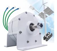 Generador de imán permanente de alternador trifásico, 12000 W, 48 V CA, motor eléctrico con rectificador para molino de viento