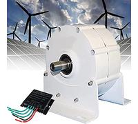 Generador de imán permanente para turbinas de viento y agua, par de torsión bajo de baja velocidad, 12 V, 24 V, 48 V, 800 W, salida de potencia