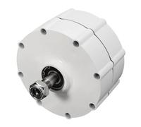 Generador de imán permanente PMG de 3000 W, 2,5 kW, 3 kW, 5 kW, 12 V, 24 V y 48 V, for turbinas eólicas, alternador de agua y bajas revoluciones for sistemas de energía.(No base,DOUBLE SHAFT_24V_3000W