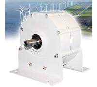 Generador de imán permanente sin engranajes de 3 fases, alternador de CA de baja RPM con controlador, alta potencia de 12000 W para sistemas de energía renovable