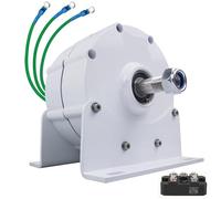 Generador De Imanes Permanentes, 5000W 6000 W 8000 W 9000W 10000W 12000W Generador De Imanes Permanentes TrifáSico Sin Engranajes 24V 48V 96V Ca Alternador Generador De Turbina EóLica,6000W-24V