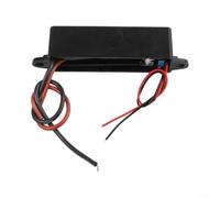 Generador de impulsos de alto voltaje 20000 V, ajustable 15-20 kV CC 12 V para sistemas de pulverización electrostática, carcasa compacta de ABS con orificio de perforación de 5 mm, color negro