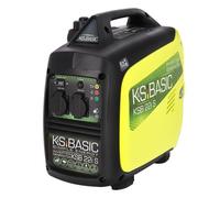 Generador de Inverter KSB 22i S Generador 2000 W, generador de gasolina ligero silencioso, motor EURO V, 2x16 A (230 V), modo ECON, carcasa de aislamiento acústico, compacto.