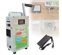 Generador de manivela de 150 W, banco de energía manual con cargador USB, estación de energía de emergencia para teléfonos inteligentes, computadoras portátiles, luces y kits de campamento 110V