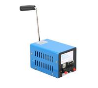 Generador de manivela de mano - Fuente de energía de emergencia | Dinamo de metal manual para salida de 3V - 15V | Banco de energía portátil para supervivencia al aire libre | Ops de rescate | Desastr