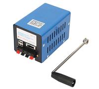 Generador de manivela emergencia, 20 W, 2000 rpm, portátil, USB, dinamotor para exteriores, camping, comunicación y corriente emergencia
