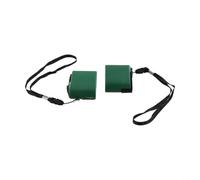 Generador de manivela manual USB 2PCS para carga de teléfono - Banco de energía portátil supervivencia radio engranaje verde 58mm