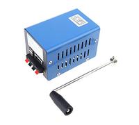 Generador de manivela manual USB de 20 W, generador portátil de manivela para experimentos de supervivencia, fuente de alimentación fácil de usar