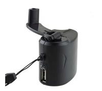 Generador De Manivela Para Teléfono Móvil - Cargador De Emergencia Para Teléfono Móvil 6V | Cargador De Teléfono USB De Manivela De 300 MAh | Fuente De Alimentación Manual Al Aire Libre USB Portátil
