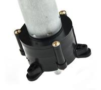 Generador de manivela para uso educativo, salida DC 6V/12V/24V, potencia de carga máxima de 20W, corriente máxima de 1.5A, diseño compacto de 130 x 35 mm, negro y plateado - turbina eólica