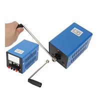 Generador de manivela portátil 2000 TR/Min, herramientas USB viajes de campo