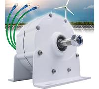 Generador de motor eléctrico de 12000 W, imán permanente, alternador sin engranajes trifásico para turbina de viento y agua, baja velocidad, 12 V
