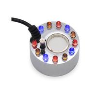 Generador de niebla con luz LED, accesorios divertidos para acuario, decoración, Mini nebulizador para terrario