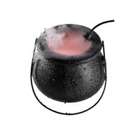 Generador De Niebla Halloween - Caldero Espeluznante 24V - Luces LED Con Botella Decorativa De Niebla Para Fiestas Disfraces De Bruja Casa Encantada Escenario