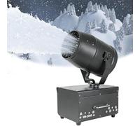 Generador de nieve artificial para eventos y decoraciones, generador de nieve artificial de 2000W de grado comercial, equipado con control remoto manual e inalámbrico.
