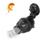 Generador de Olas Para Pecera, Bomba de Circulación Wavemaker con Ventosa, Ajuste de Eje Giratorio de 360°, Campana de Filtro Denso, Bloqueo Anti-retroceso, Bomba de Flujo de Acuario Para Arrecife B