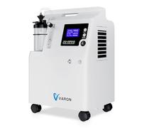 Generador de oxígeno, concentrador de oxígeno ajustable de 5 litros, dispositivo de concentrador de oxígeno silencioso para uso doméstico, 93 ± 3%