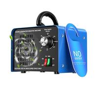 Generador de ozono de 100 000 mg/h, dispositivo de ozono con iones negativos y temporizador de 120 minutos,ozonizador O3 para eliminar olores en el coche,el hogar,mascotas, aplicable a 600 m².