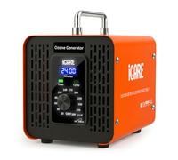 Generador de Ozono Hogar 60000mg/h, Máquina de ozono con Perilla Electrónica, Purificador de Aire con Temporizador, Dispositivo de Ozono O3 Portátil para Garajes, Hogar, Coche, Eliminación de Olor