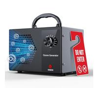 Generador de Ozono Hogar, Profesional Máquina de Ozono 40000mg/h, Purificador de Aire Desinfectador de Ozono con Temporizador, para Garajes, Hogar, Eliminación de Olor y Desinfección Hasta 300 ㎡