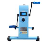 Generador de pedal, 350 W, manivela de mano, potencia de pie, salida USB/12V/48V/220V, luz superbrillante y pantalla