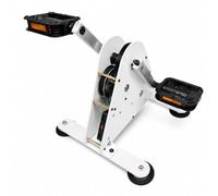 Generador de pedal portátil operado por el pie, entrenador de bicicleta estática con doble salida USB para proyectos de bricolaje y camping, diseño compacto para un fácil transporte