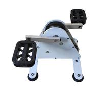 Generador de pedal portátil para rehabilitación, dispositivo de entrenamiento para bicicleta, doble salida USB, para bricolaje, fitness, funciona con pies para uso (versión estándar 50 W)