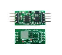 Generador de pulsos de onda cuadrada PWM de 3 canales CC, 5 V, 12 V, RS485, 1 Hz-20 kHz, frecuencia de ciclo de trabajo ajustable, Modbus RTU PWM8A04(5V RS485 with Pin)